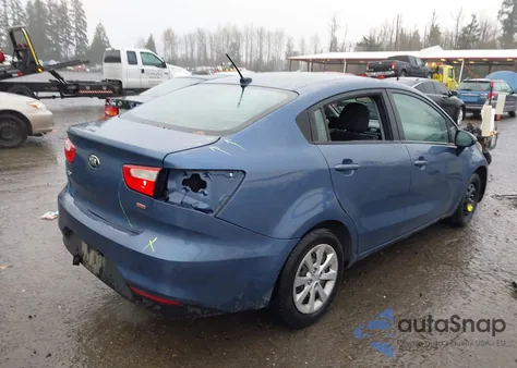 2016 Kia Rio Lx z USA, uszkodzony, nr VIN KNADM4A37G6585914